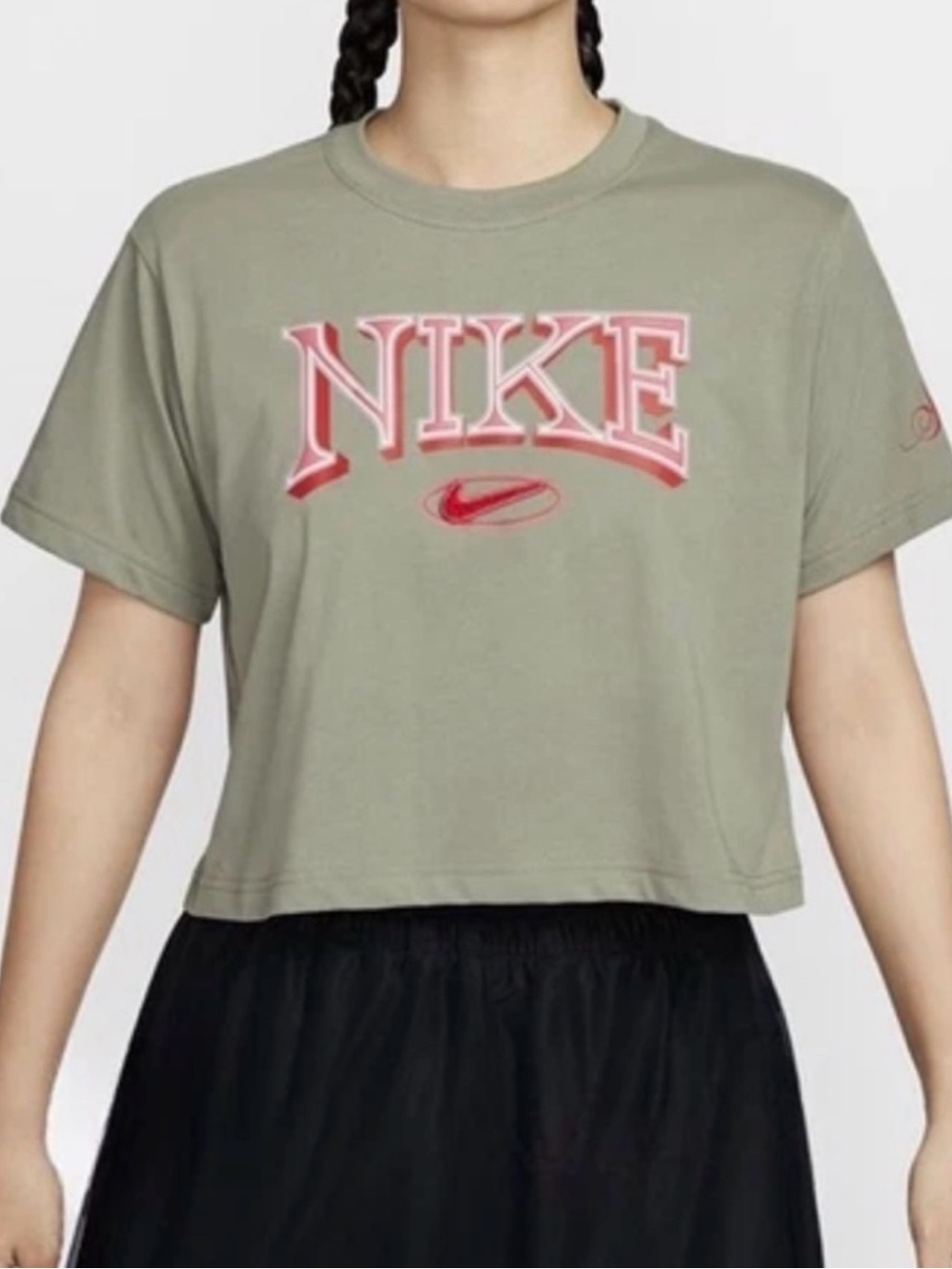 Women’s Graphic Phoenix Cropped Tee Oversized Cropped